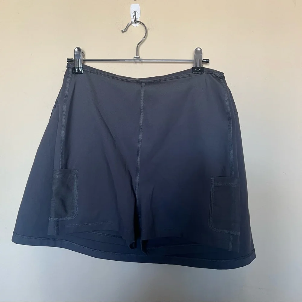 Girlfriend Collective Gray Athletic Tennis Mini Skirt Size M
